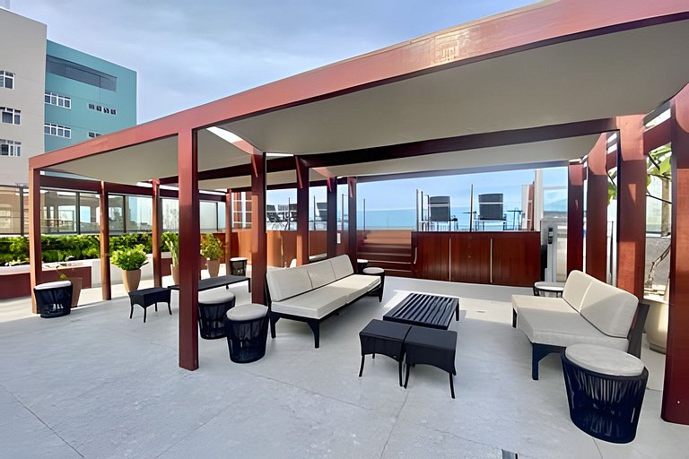Flat à beira-mar c/vista 411 Infinity  - MyFlats