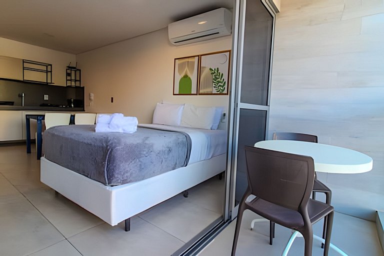 Flat nascente próximo ao mar Box 150 - MyFlats