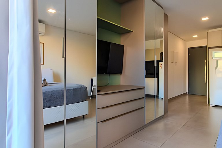 Flat nascente próximo ao mar Box 150 - MyFlats