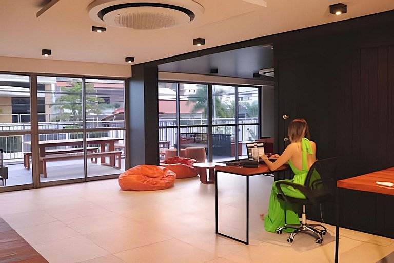 Flat nascente próximo ao mar 110 Box 150 - MyFlats