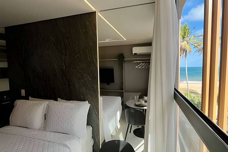 Flat pé na areia com vista mar 309 Breeze -MyFlats