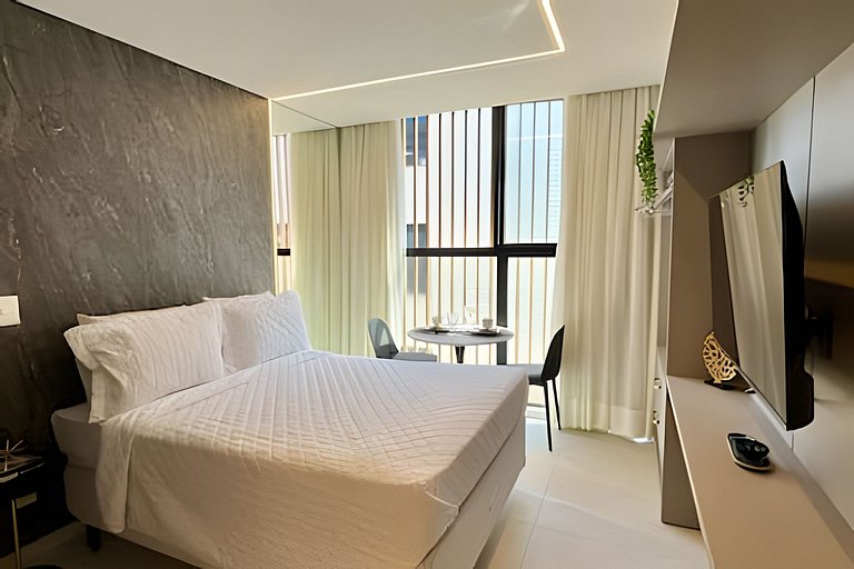 Flat pé na areia com vista mar 309 Breeze -MyFlats