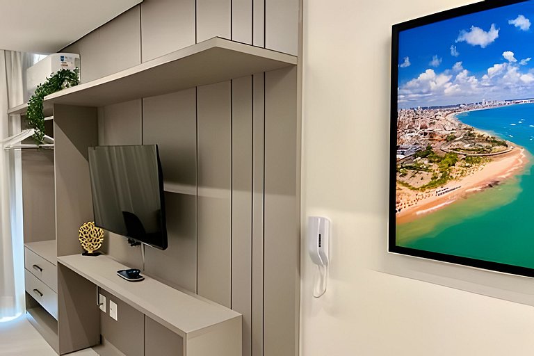 Flat pé na areia com vista mar 309 Breeze -MyFlats