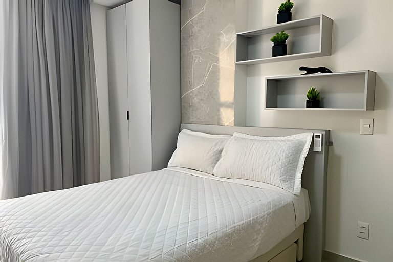 Flat pé na areia com vista mar 212 Breeze -MyFlats