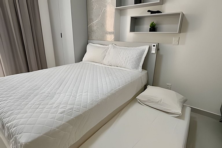 Flat pé na areia com vista mar 212 Breeze -MyFlats