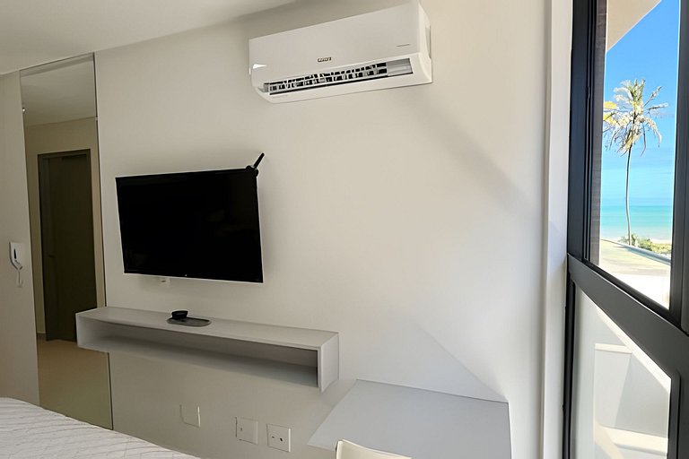 Flat pé na areia com vista mar 212 Breeze -MyFlats