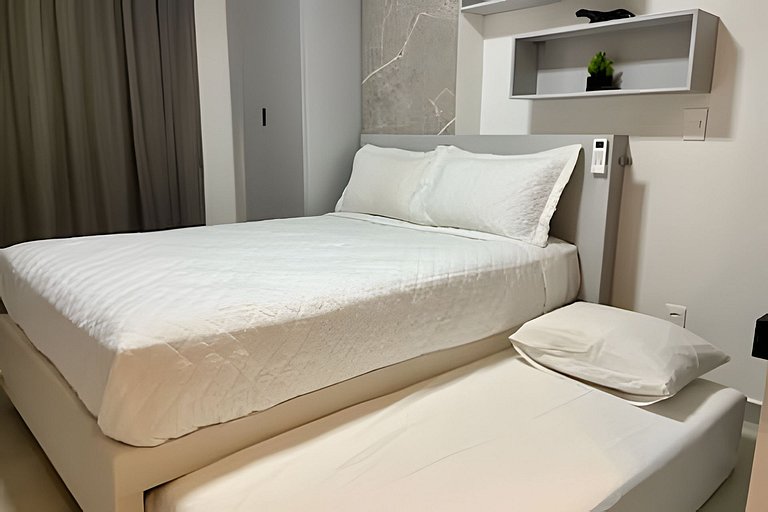 Flat pé na areia com vista mar 212 Breeze -MyFlats