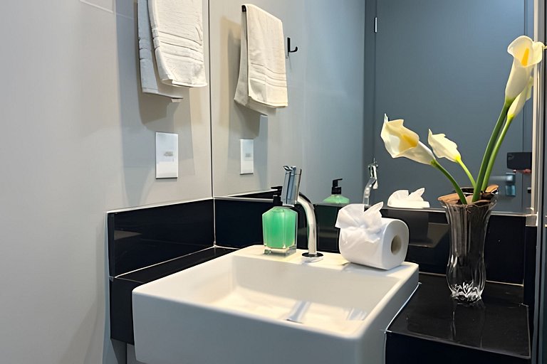 Flat pé na areia com vista mar 212 Breeze -MyFlats