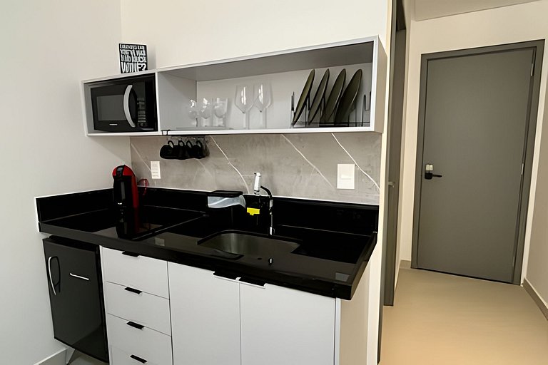 Flat pé na areia com vista mar 212 Breeze -MyFlats