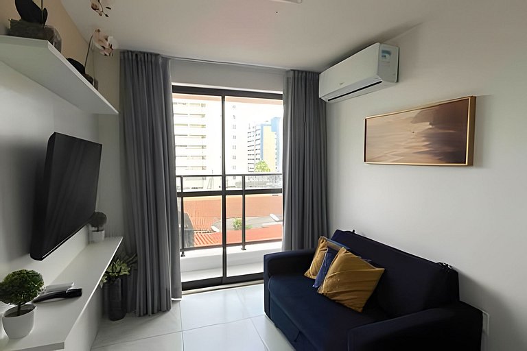 Flat à 200m do mar 306 Compact Tambaú - MyFlats