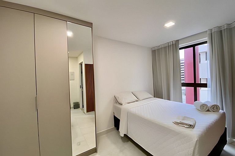 Flat à 200m do mar 508 Compact Tambaú - MyFlats