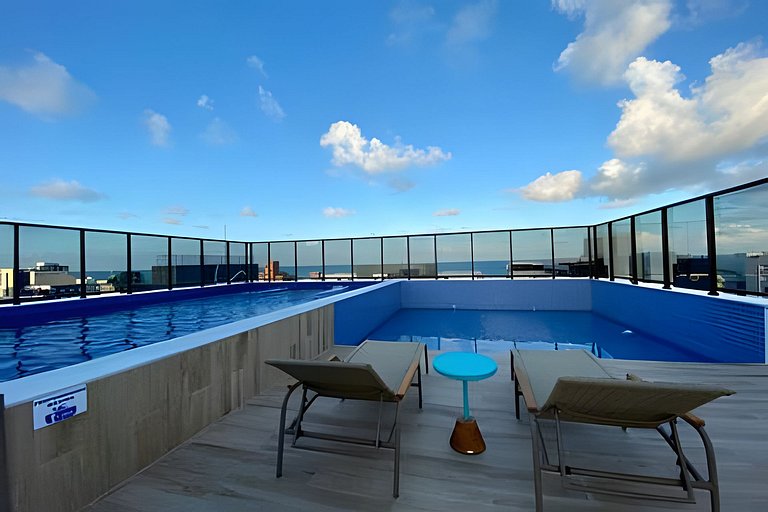 Flat à 200m do mar 508 Compact Tambaú - MyFlats