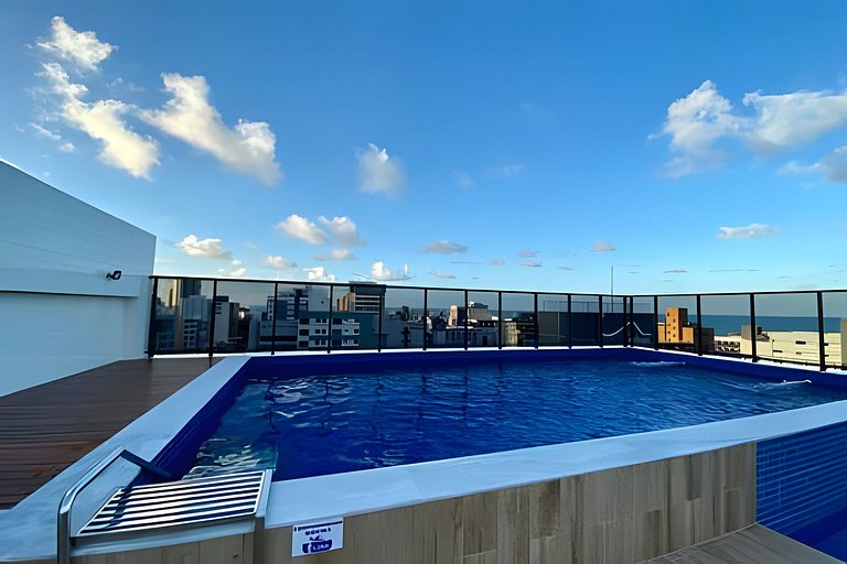 Flat à 200m do mar 508 Compact Tambaú - MyFlats