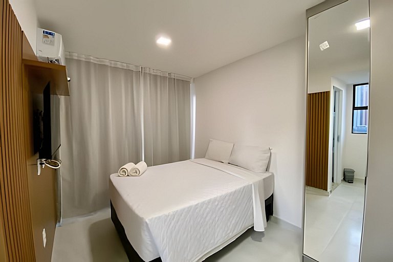 Flat à 200m do mar 509 Compact Tambaú - MyFlats