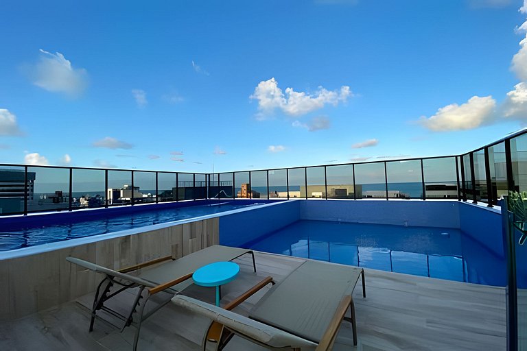 Flat à 200m do mar 509 Compact Tambaú - MyFlats