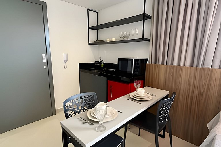 Flat pé na areia com vista mar 403 Breeze -MyFlats