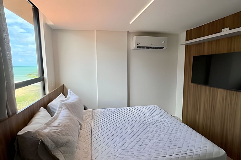 Flat pé na areia com vista mar 403 Breeze -MyFlats