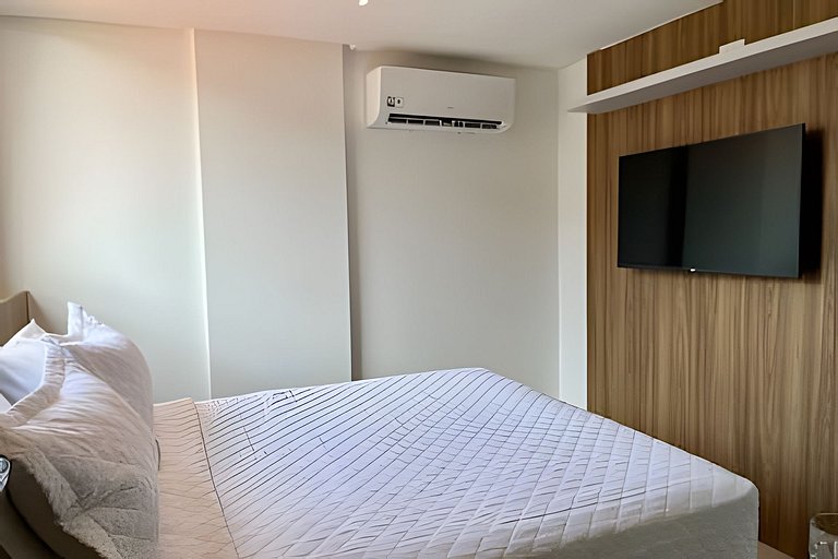 Flat pé na areia com vista mar 403 Breeze -MyFlats