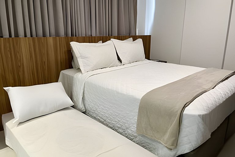 Flat pé na areia com vista mar 403 Breeze -MyFlats