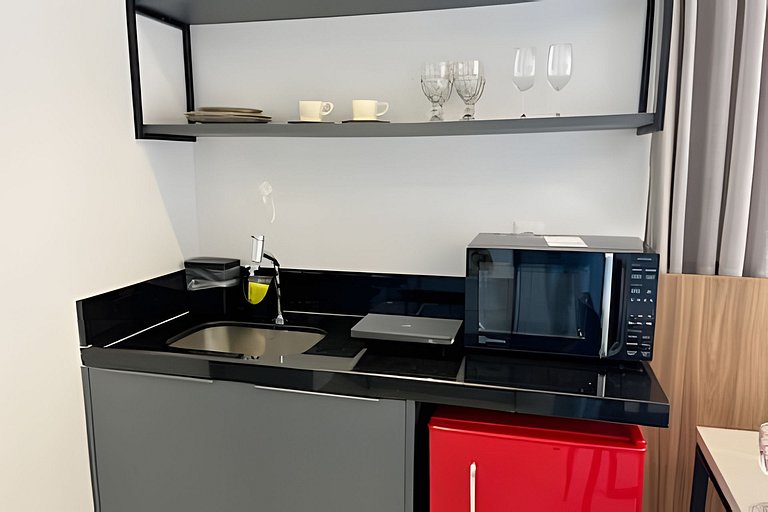 Flat pé na areia com vista mar 403 Breeze -MyFlats