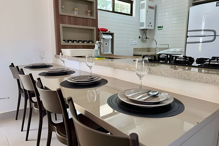 Flat Solar Porto Bello 2qtos 150mt do mar -MyFlats