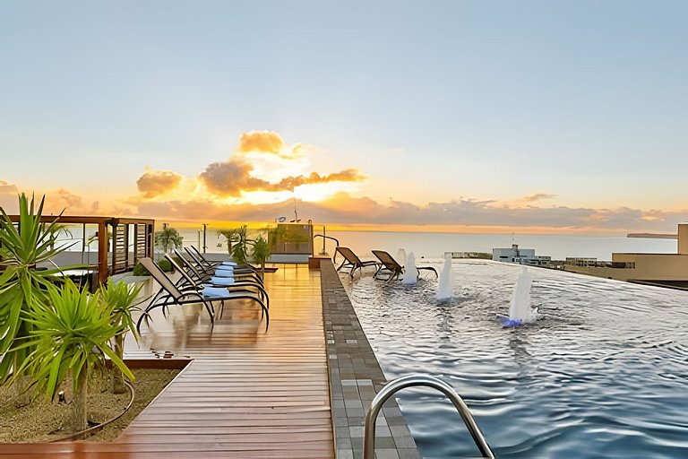 Apto a 200m do mar Quality Suites