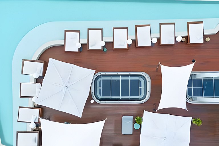 Flat com vista frente mar Setai Yacht - MyFlats