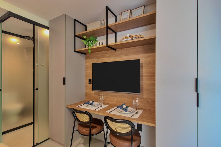 Flat pé na areia 309 Get Sense - MyFlats