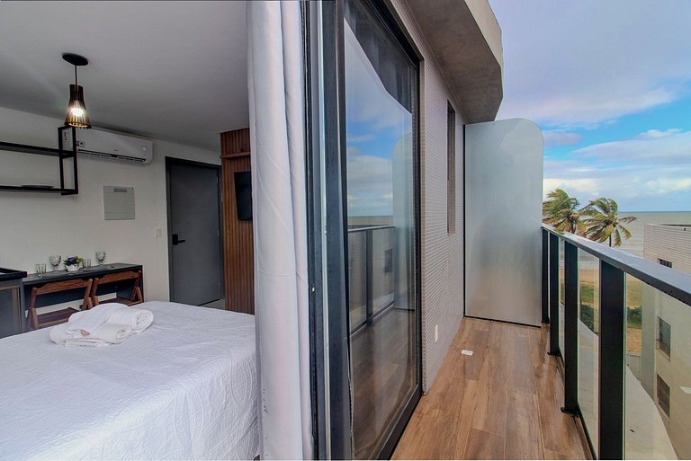 Flat pé na areia com vista mar 510 Breeze -MyFlats