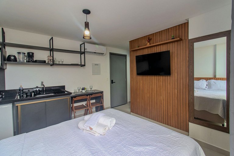 Flat pé na areia com vista mar 510 Breeze -MyFlats