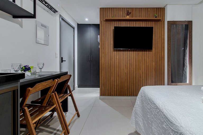 Flat pé na areia com vista mar 510 Breeze -MyFlats