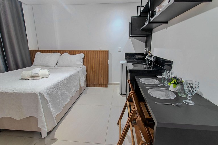 Flat pé na areia com vista mar 510 Breeze -MyFlats