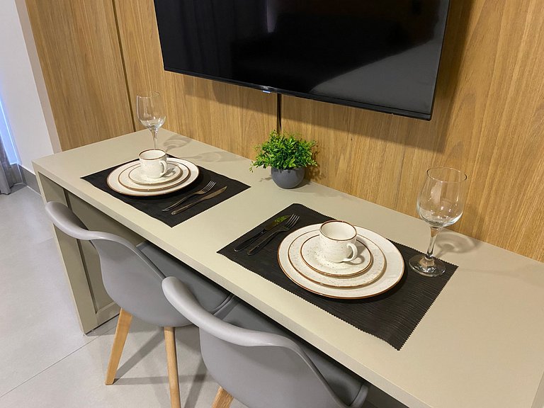 Flat pé na areia 106 Get Sense - MyFlats