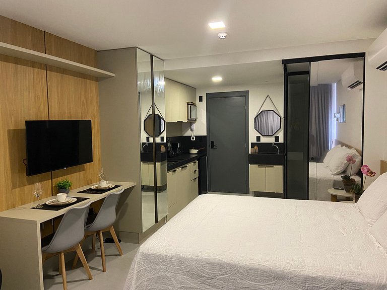 Flat pé na areia 106 Get Sense - MyFlats