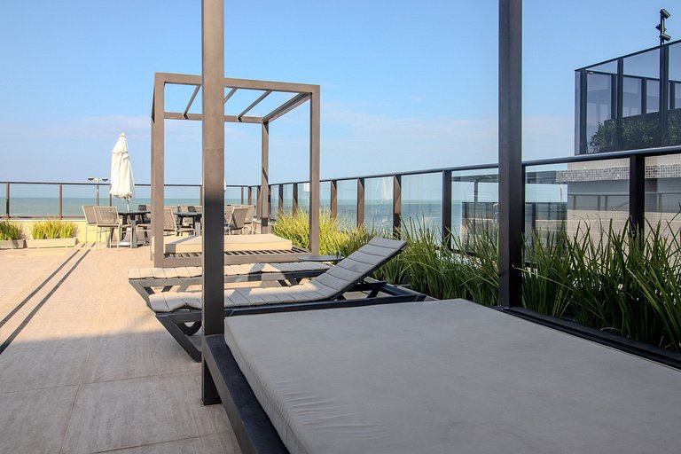 Flat à beira-mar 416 CSQ Jardins - MyFlats