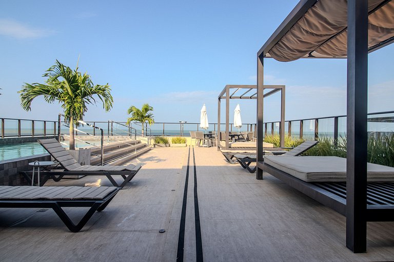 Flat à beira-mar 416 CSQ Jardins - MyFlats