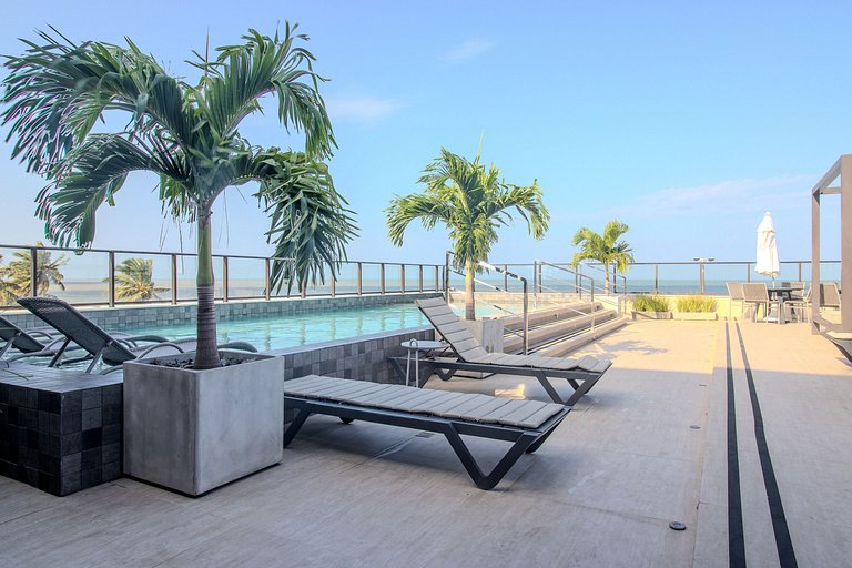 Flat à beira-mar CSQ Jardins