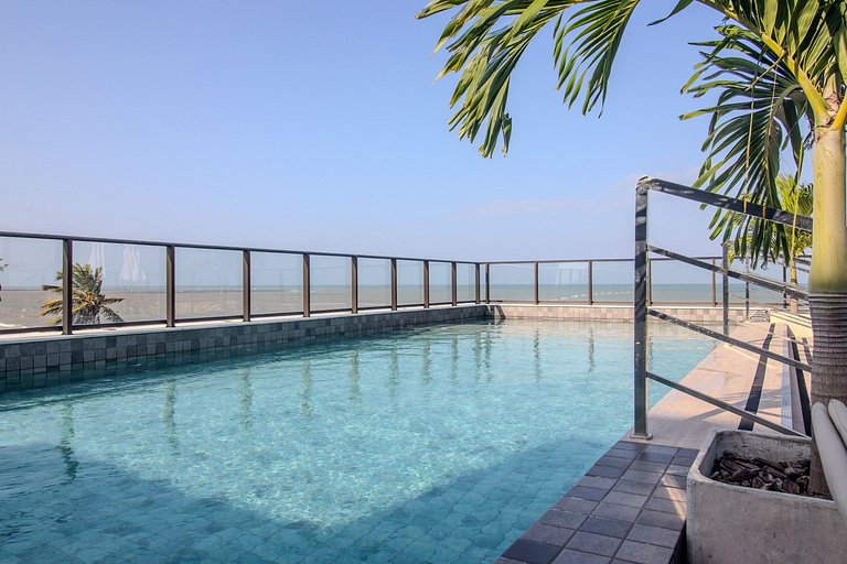 Flat à beira-mar CSQ Jardins