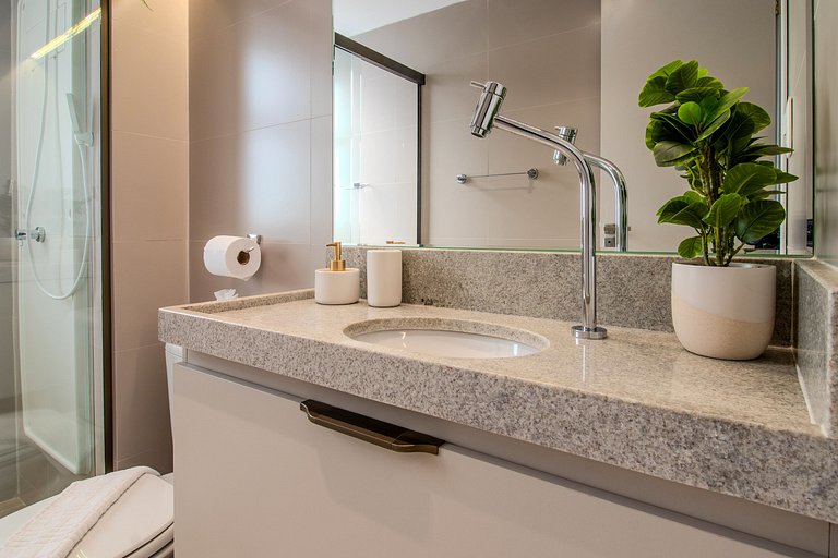 Flat à beira-mar 416 CSQ Jardins - MyFlats