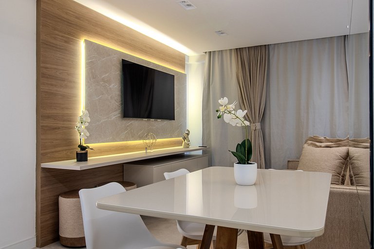 Flat à beira-mar 416 CSQ Jardins - MyFlats