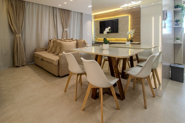 Flat à beira-mar 416 CSQ Jardins - MyFlats