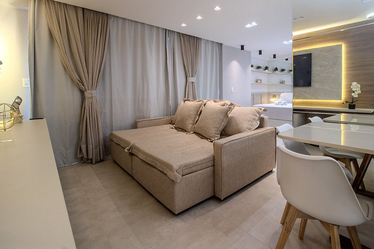 Flat à beira-mar 416 CSQ Jardins - MyFlats