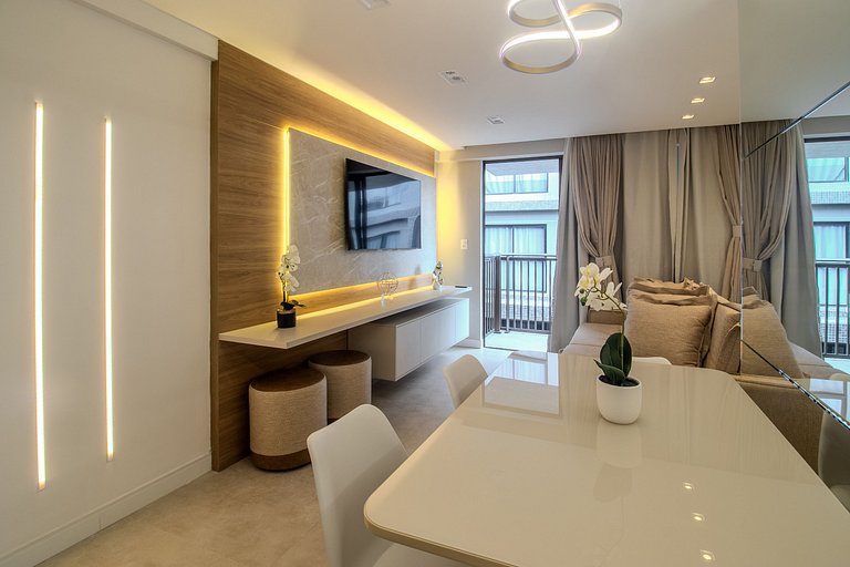 Flat à beira-mar 416 CSQ Jardins - MyFlats