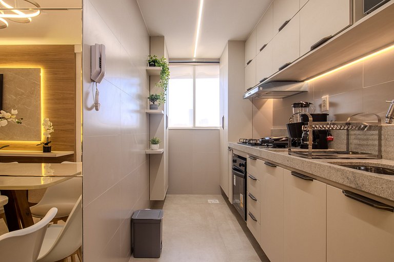 Flat à beira-mar 416 CSQ Jardins - MyFlats