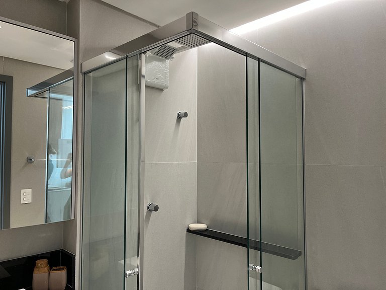 Flat pé na areia c/ vista mar 214 Breeze - MyFlats