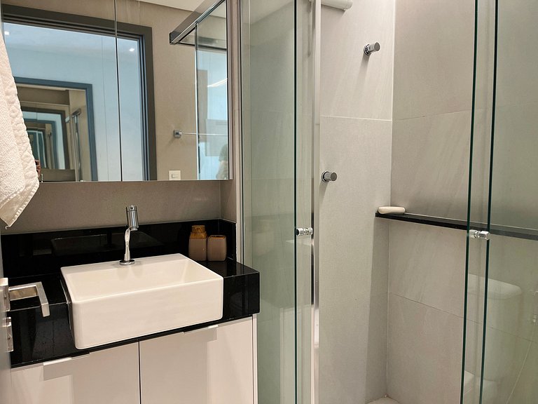 Flat pé na areia c/ vista mar 214 Breeze - MyFlats