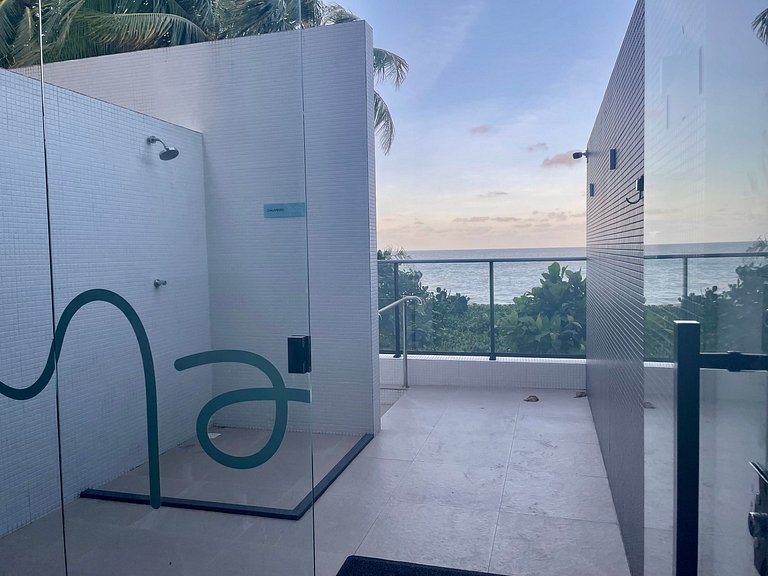 Flat pé na areia c/varanda 202 Smart Bessa