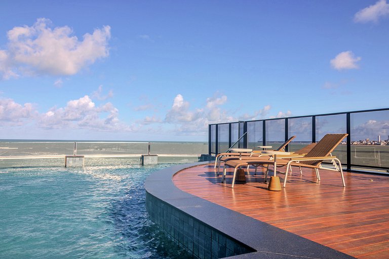 Flat pé na areia 402 Alta Marine - MyFlats