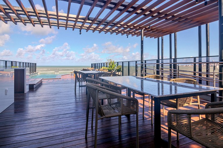 Flat pé na areia 408 Alta Marine - MyFlats