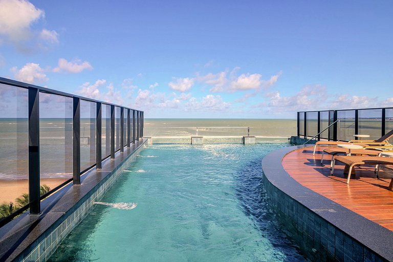 Flat pé na areia 408 Alta Marine - MyFlats